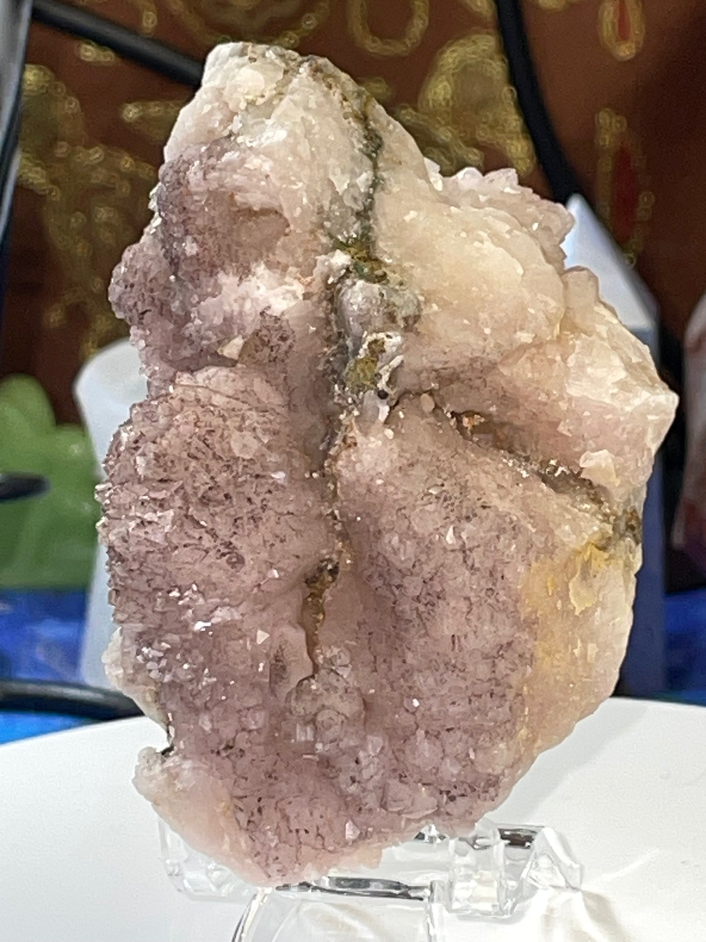 Pink Peruvian Quartz Raw Specimen