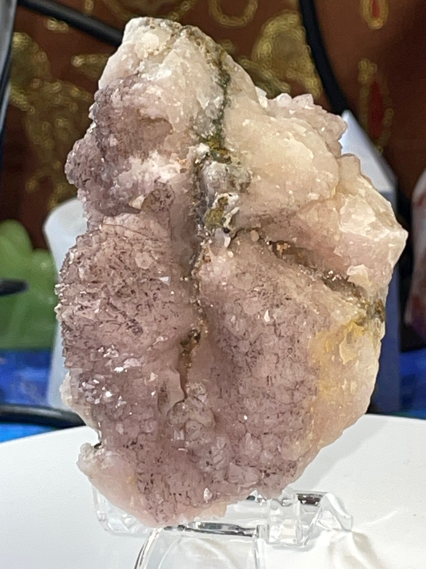 Pink Peruvian Quartz Raw Specimen