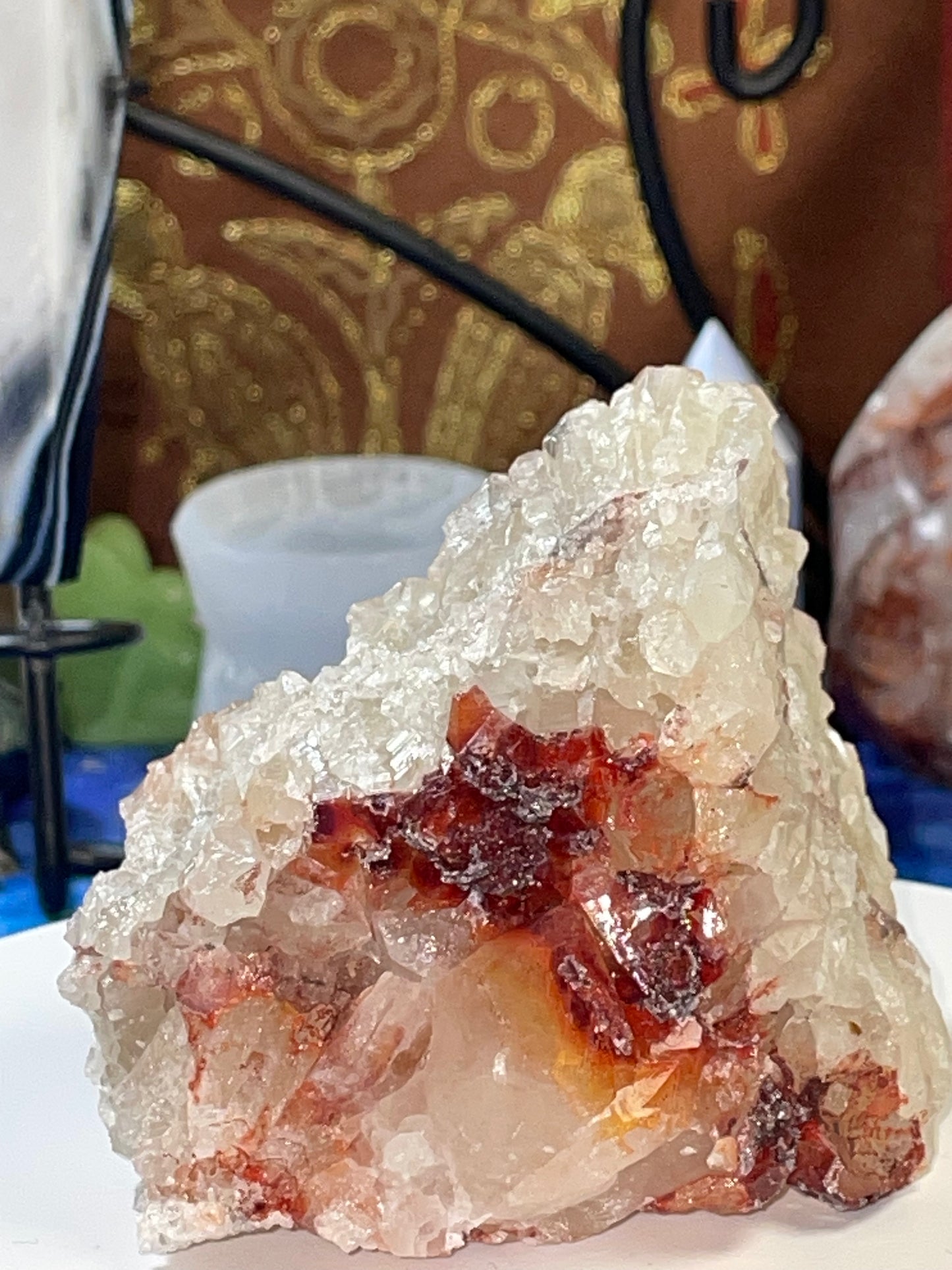 Fire Quartz Raw Specimen **large chunk**