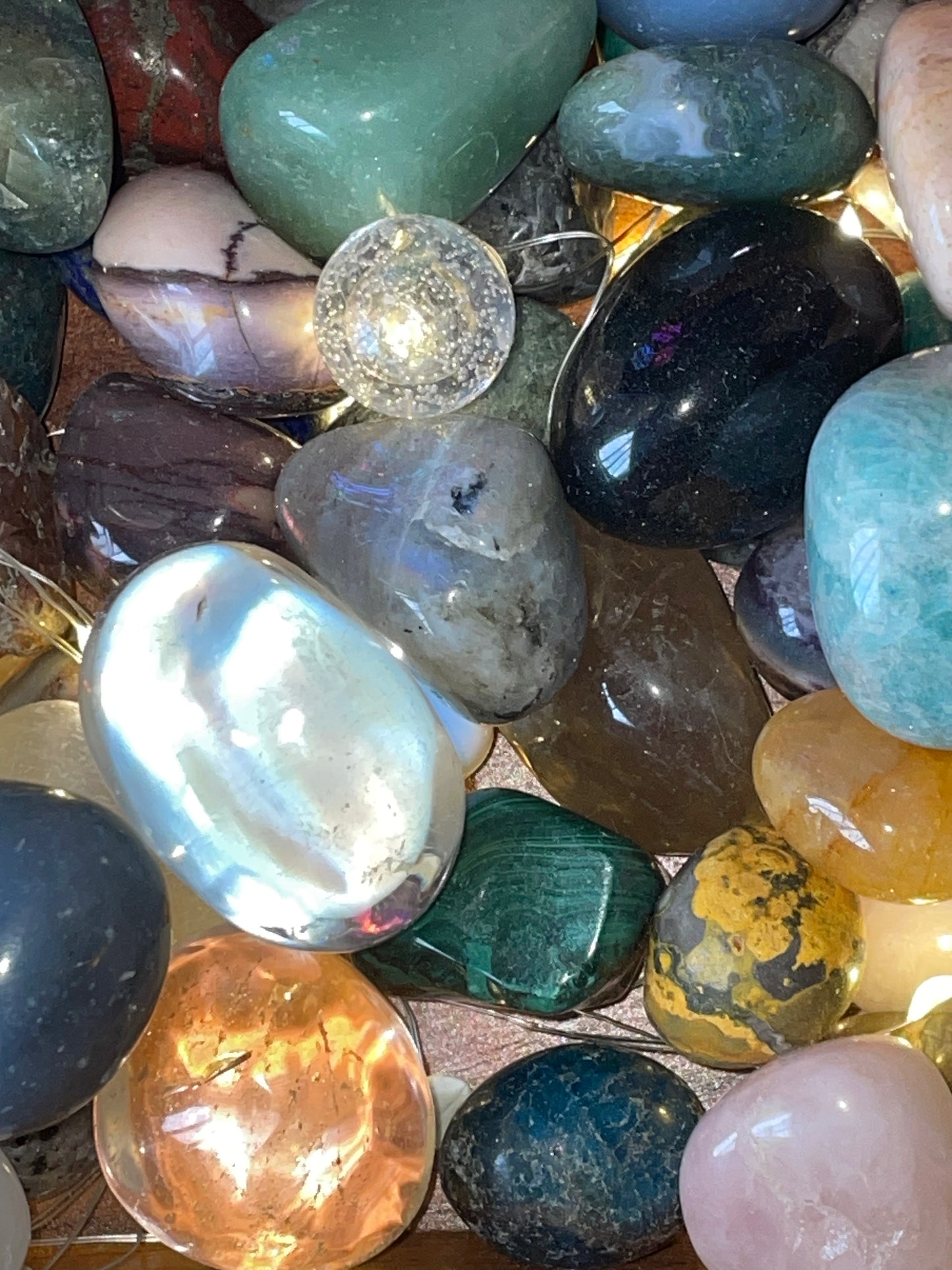 Tumbled Stone~~Smallest to Medium sizes