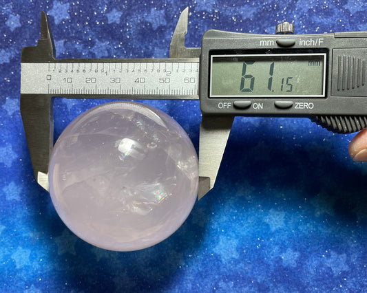 Girasol White Rose Quartz~~Star