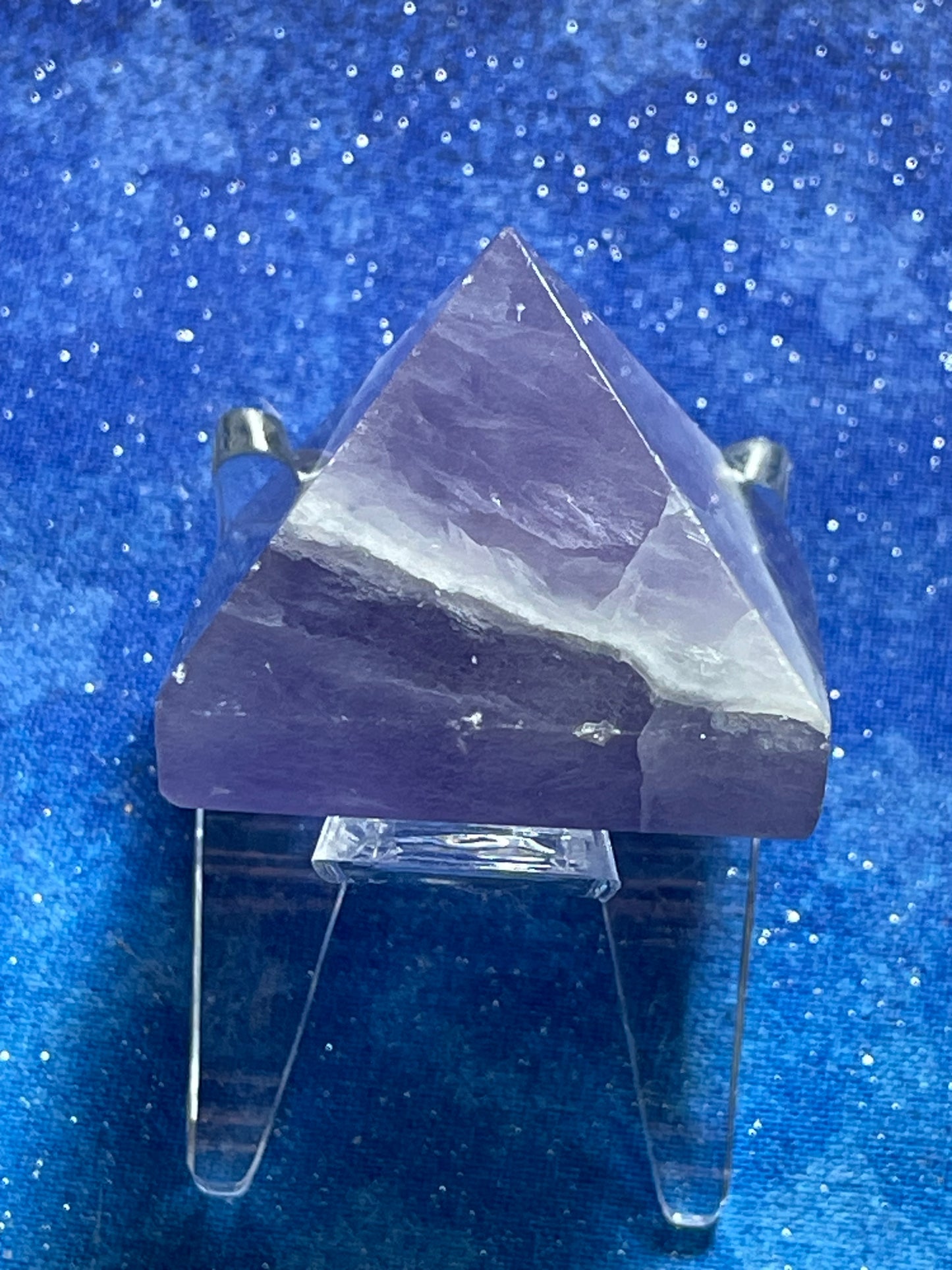 Purple Fluorite Pyramid