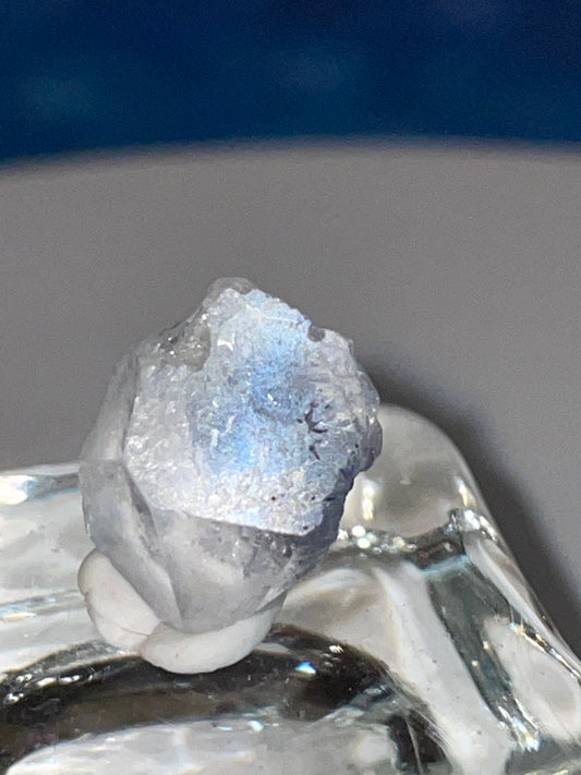 Gem quality Dumortierite point
