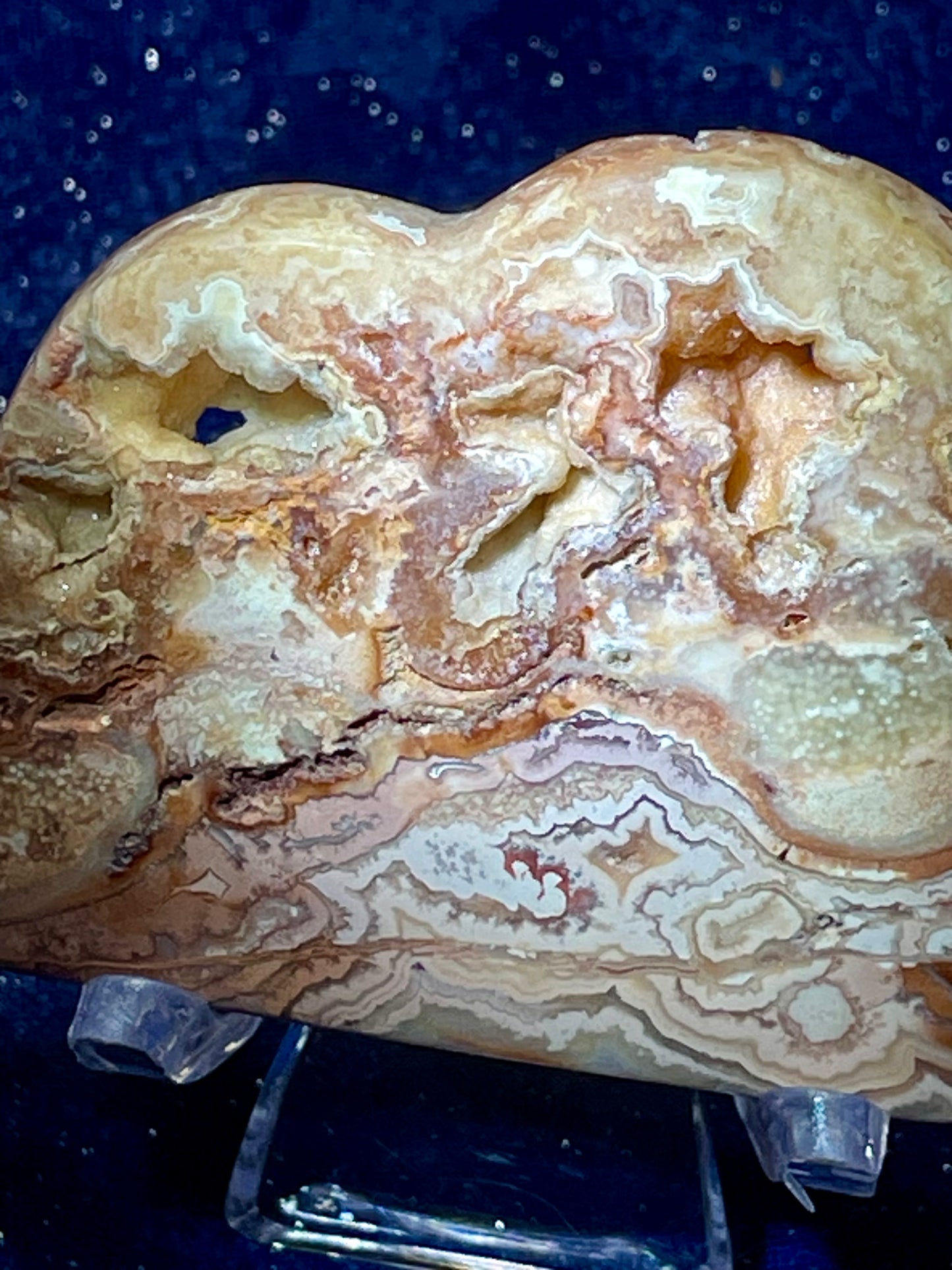Crazy Lace Agate~~Apricot