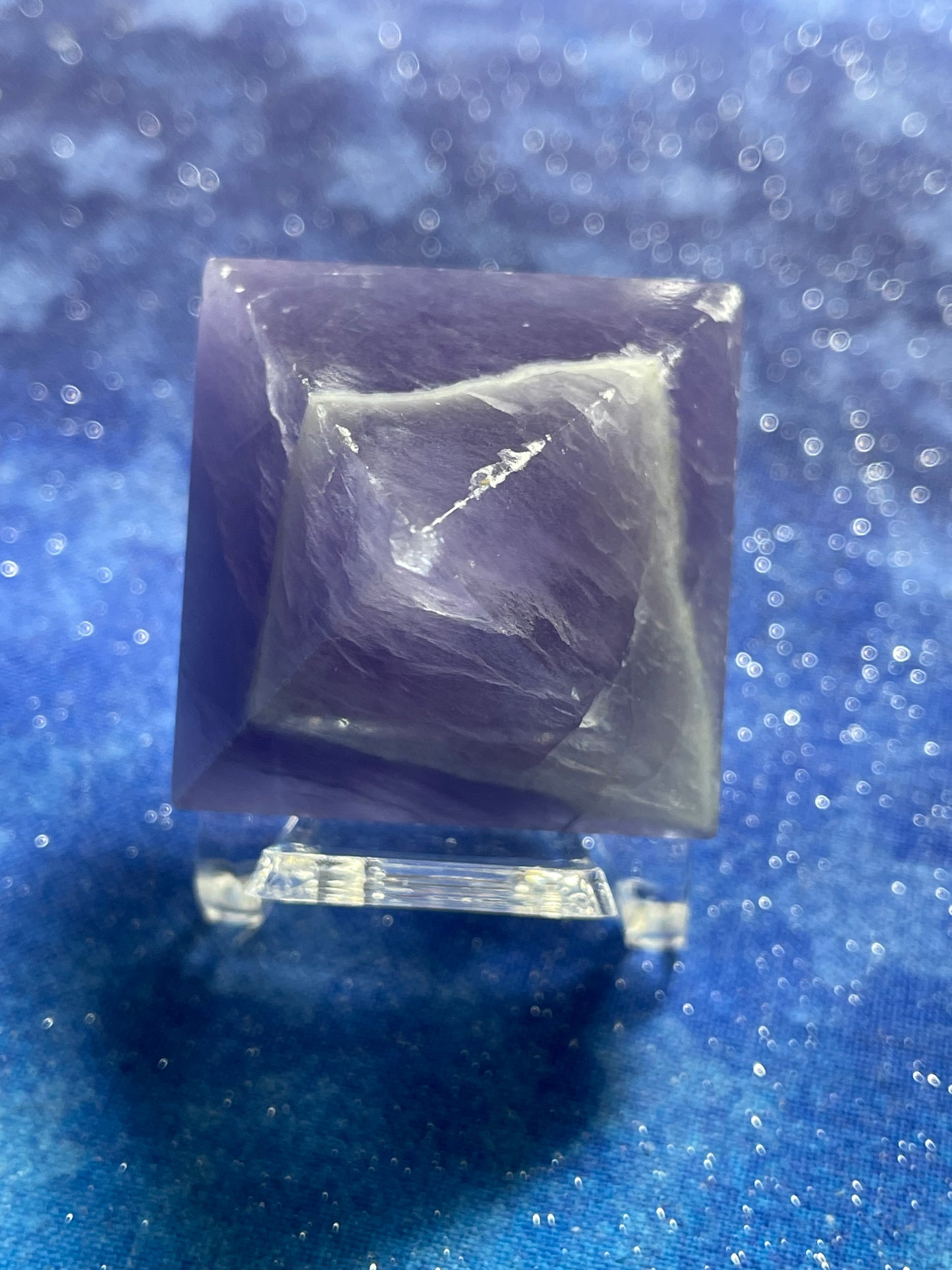 Purple Fluorite Pyramid