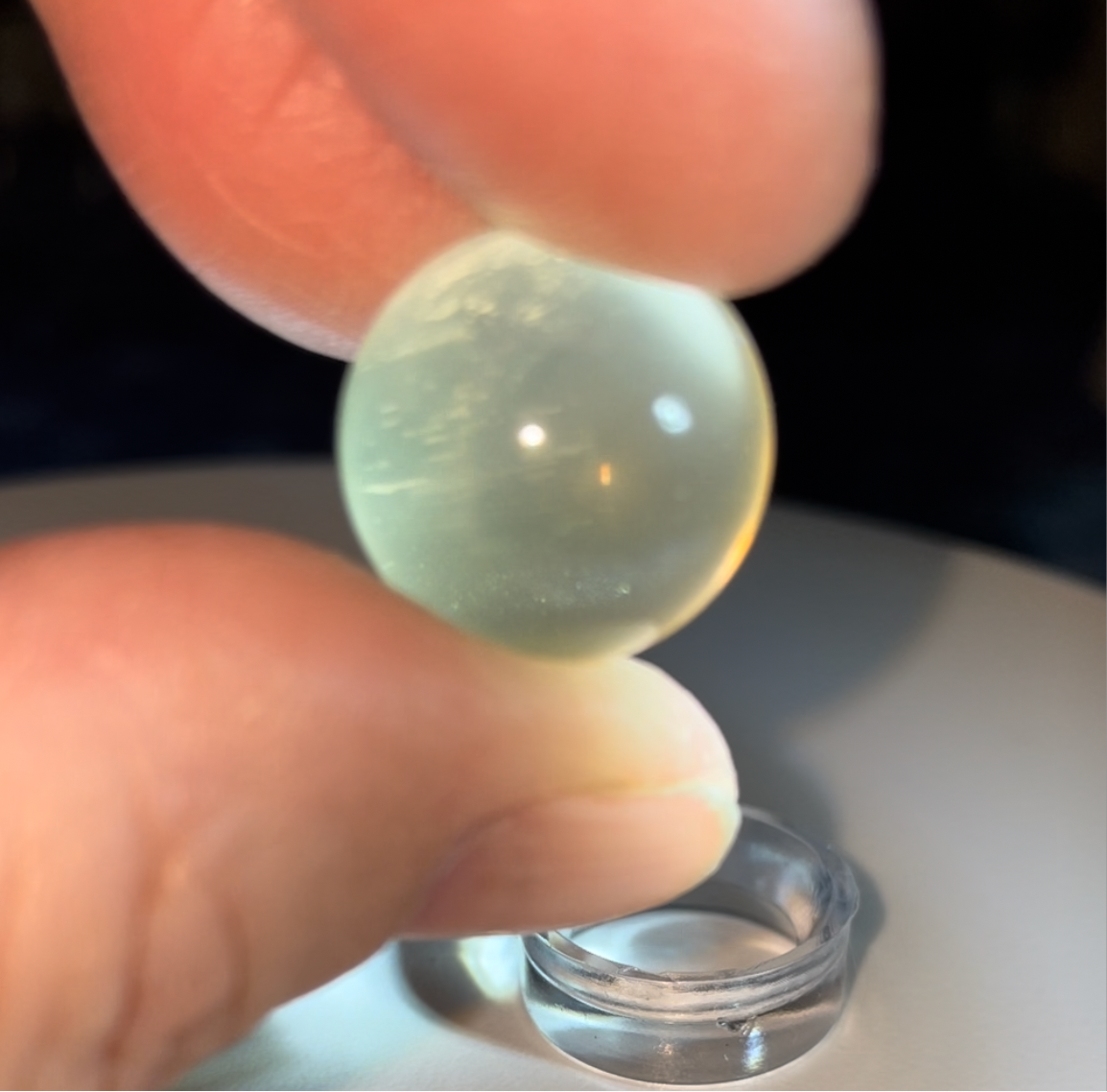 Rutile Citrine Sphere AAA Grade