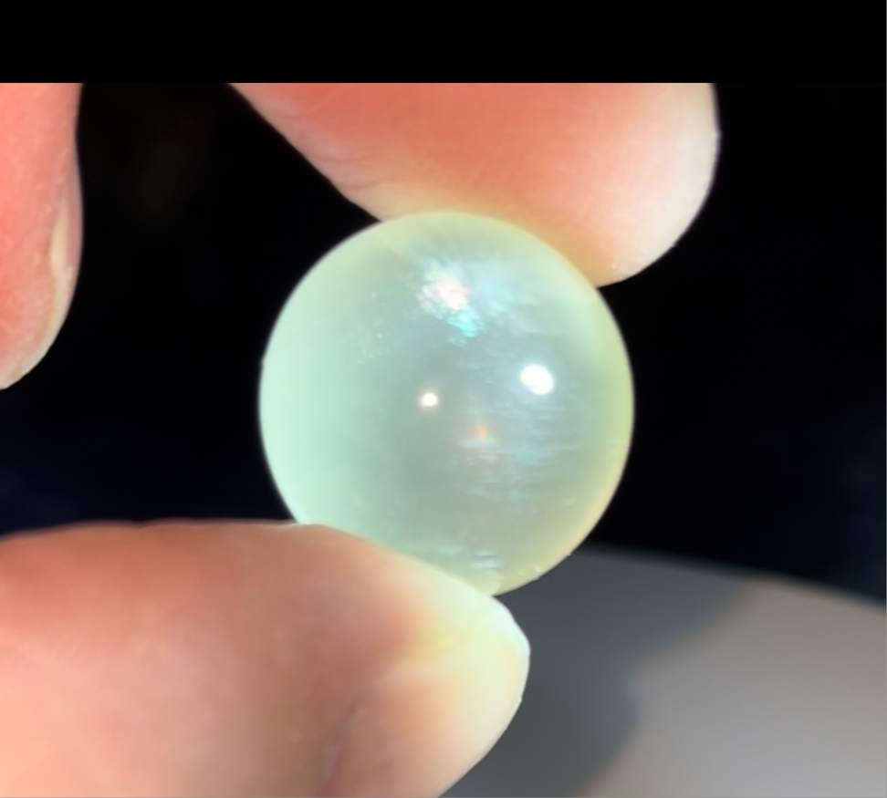 Rutile Citrine Sphere AAA Grade