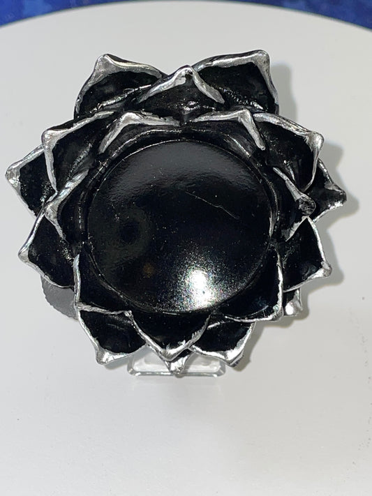 Silver LOTUS Sphere stand/holder