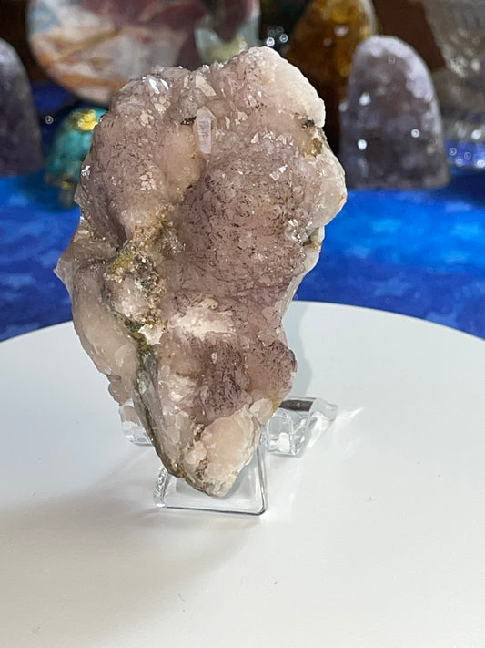 Pink Peruvian Quartz Raw Specimen