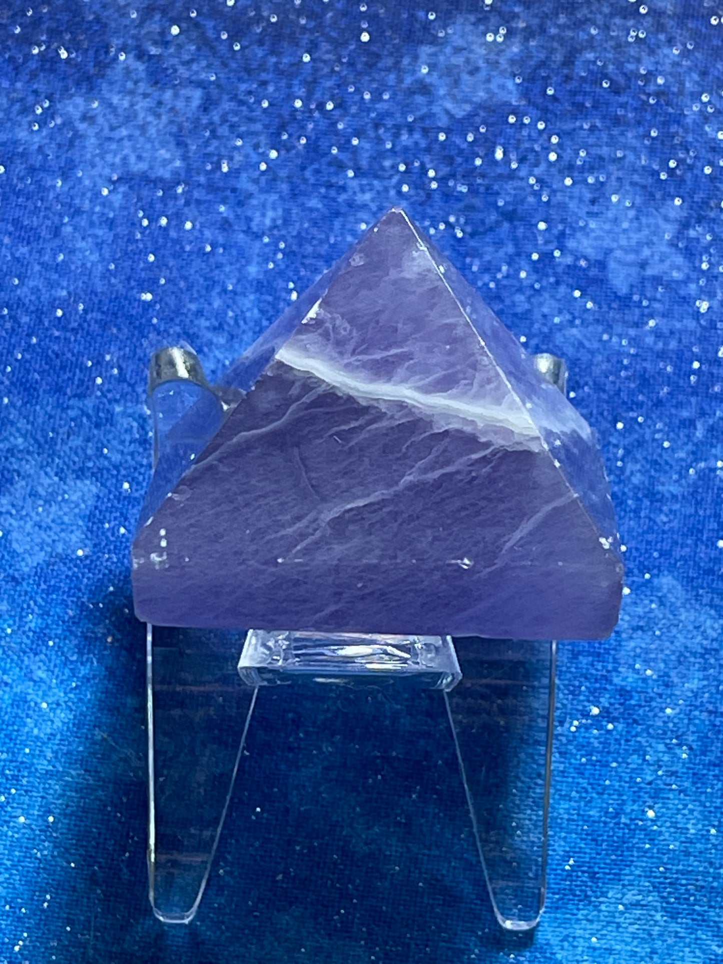 Purple Fluorite Pyramid