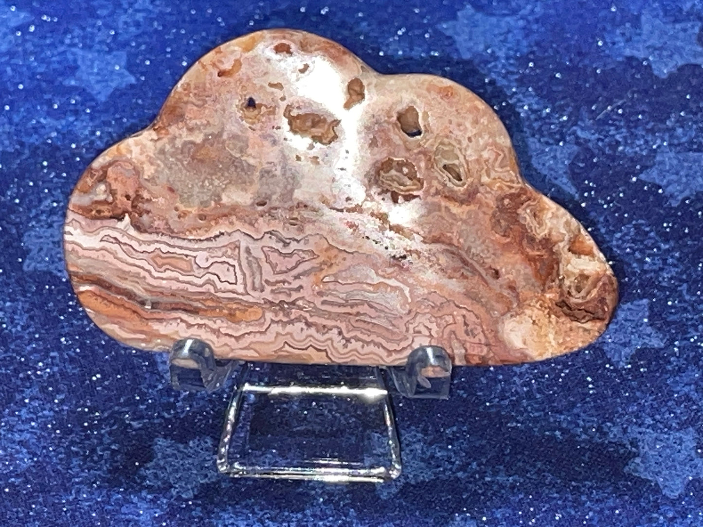 Crazy Lace Agate~~Apricot