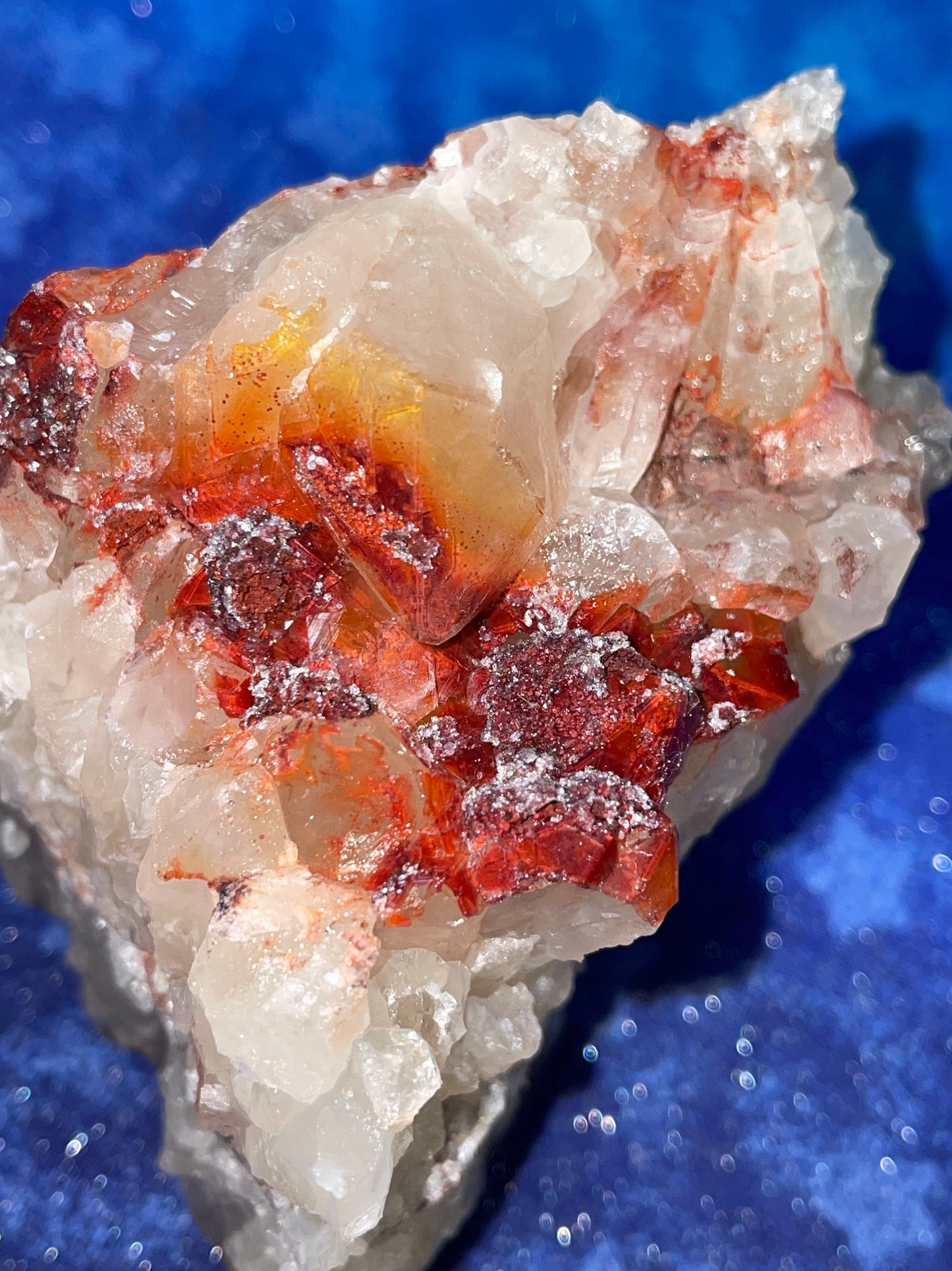 Fire Quartz Raw Specimen **large chunk**