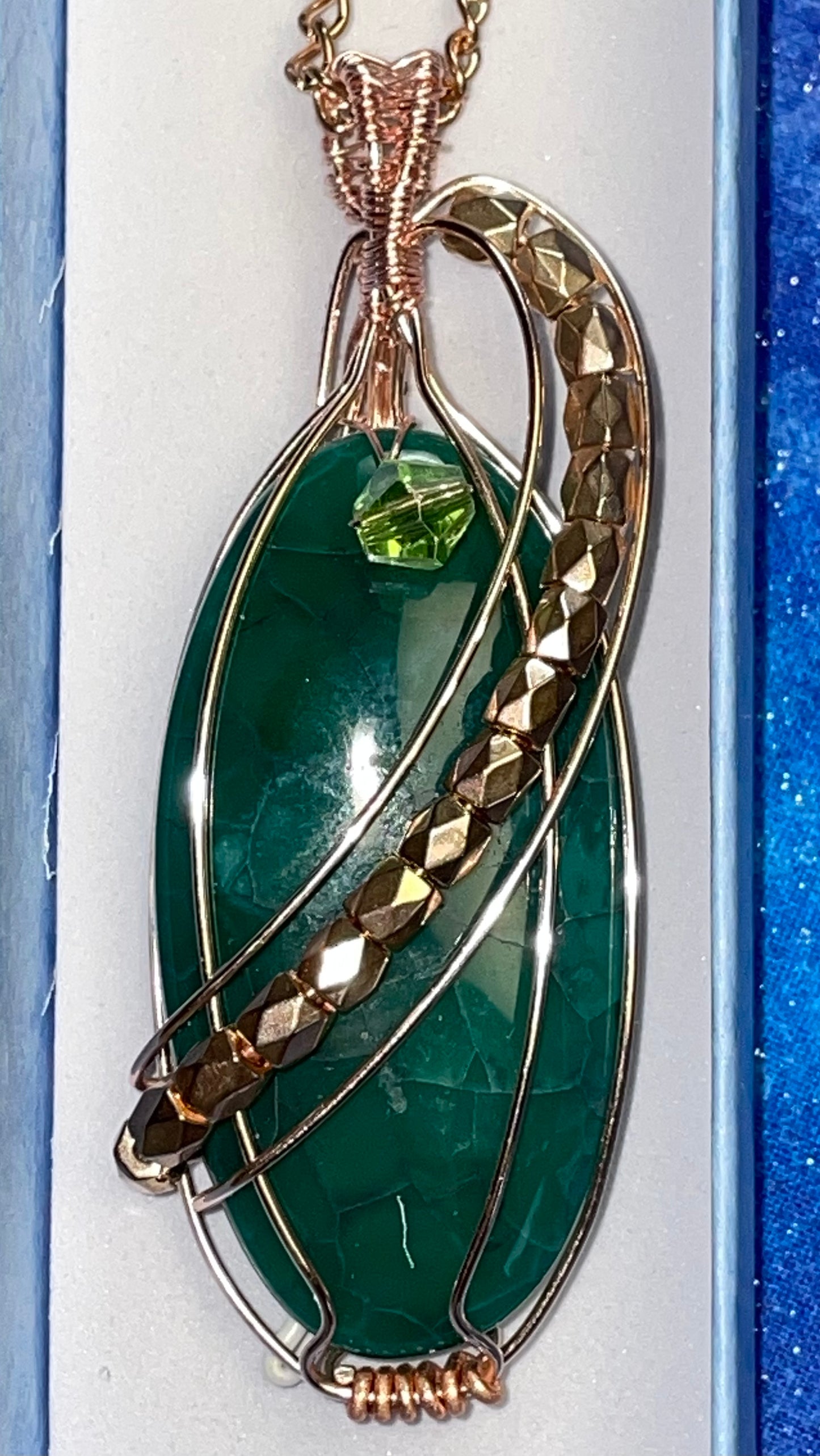 Green Dragon Vein Necklace