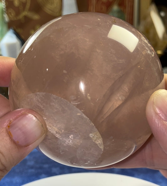 Rose Quartz ~Star & Asterism~ sphere
