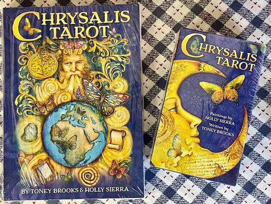 Chrysalis Tarot Cards & Book set