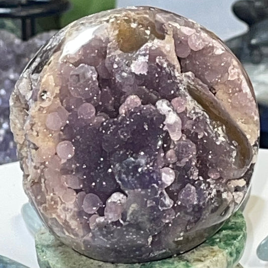 GRAPE AGATE sphere