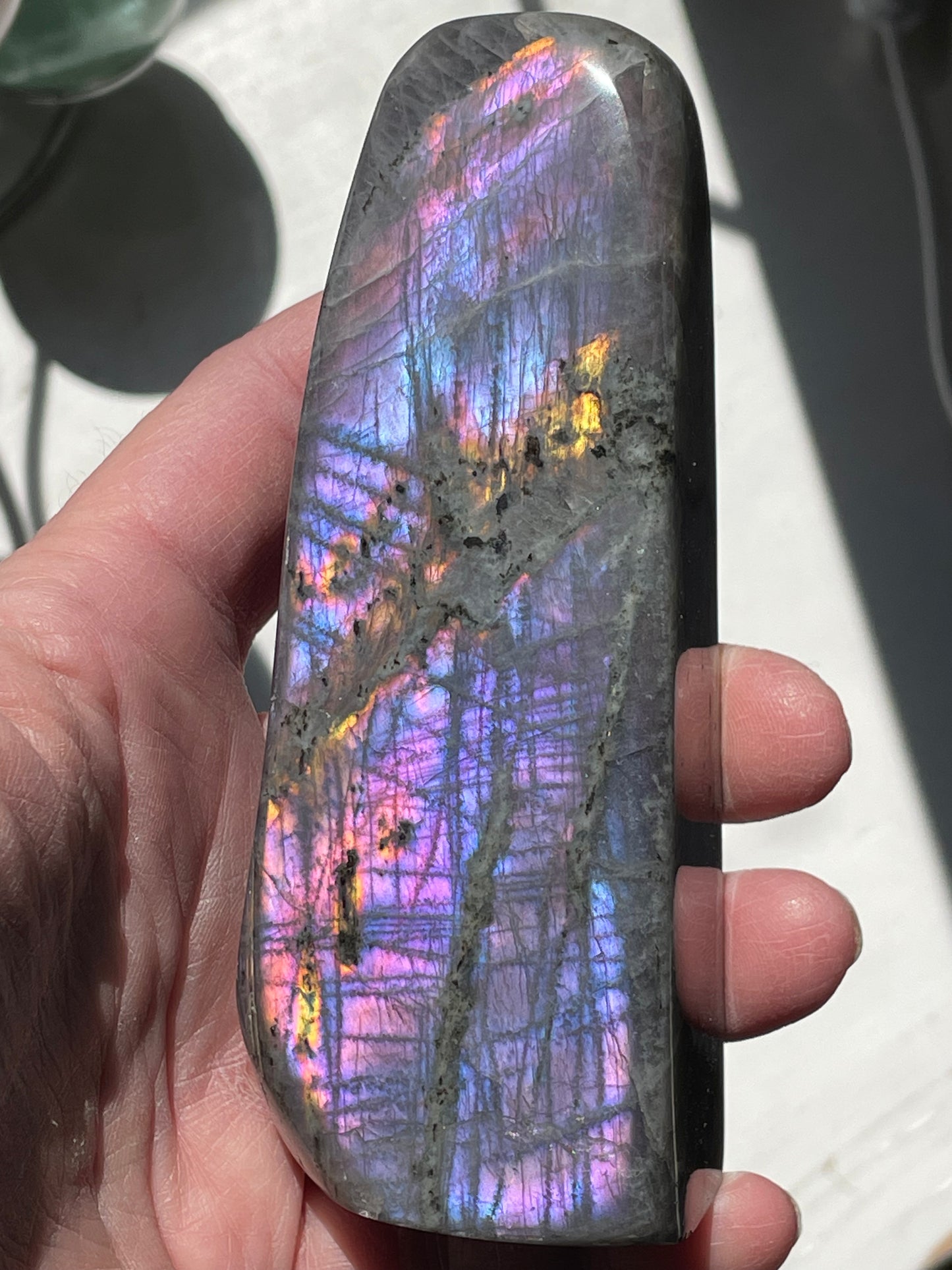 Purple flash free form