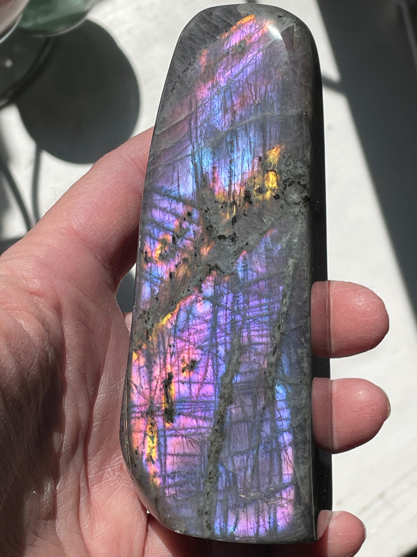Purple flash free form