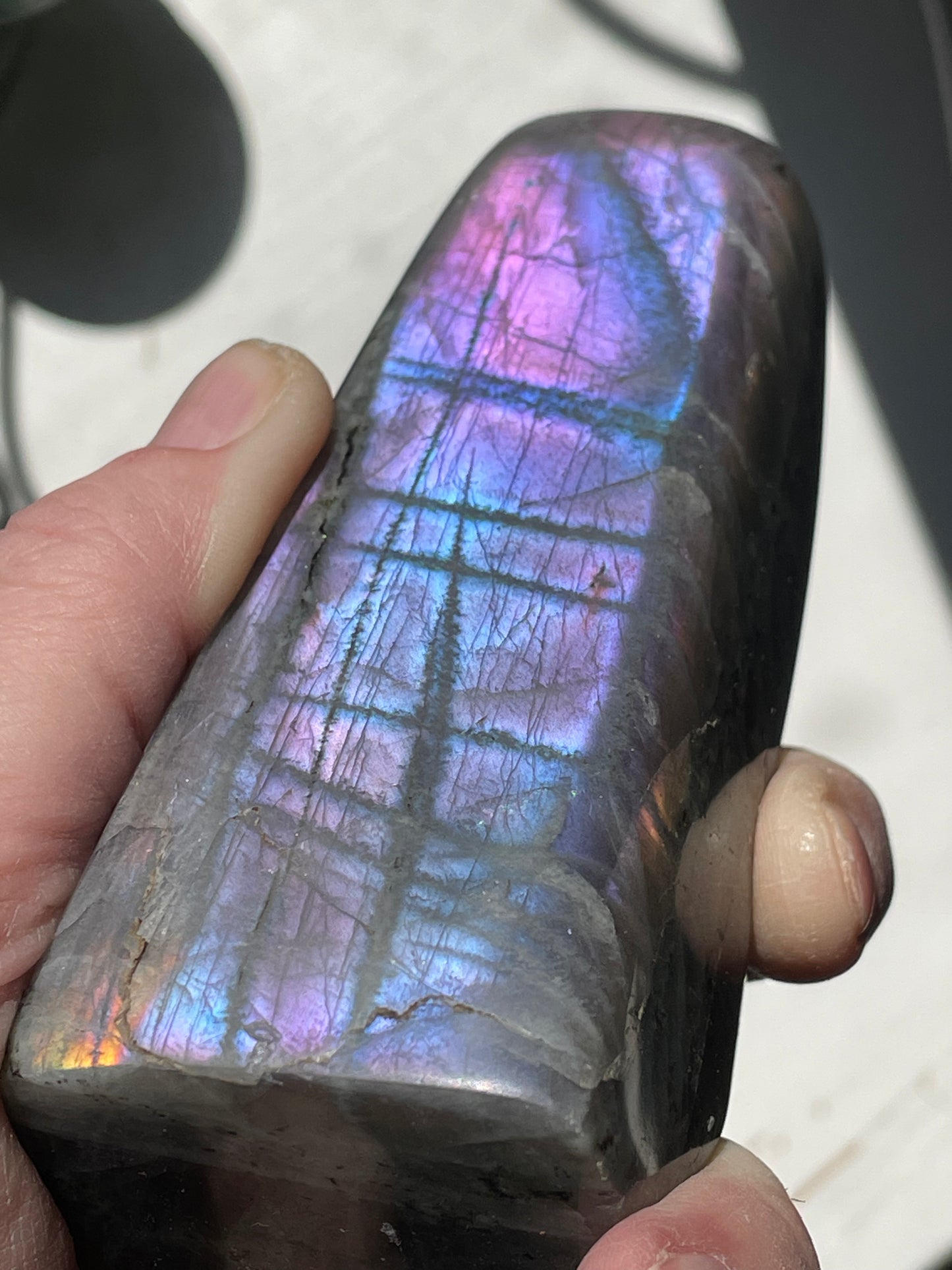 Purple flash free form