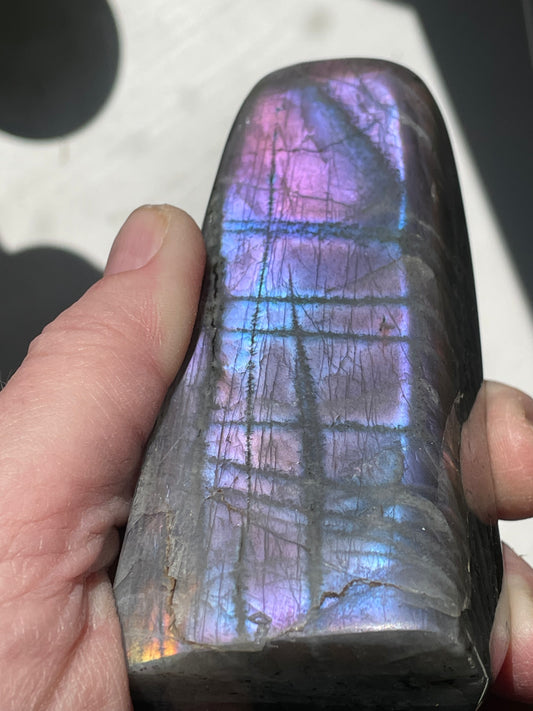 Purple flash free form
