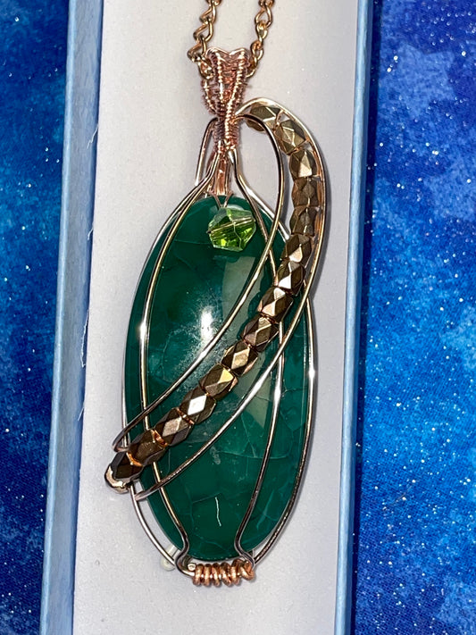 Green Dragon Vein Necklace