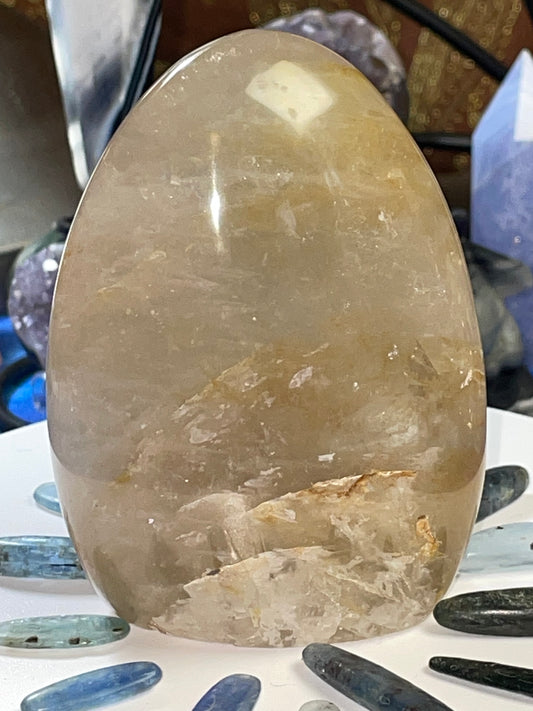 GOLDEN HEALER hematoid quartz Free Form