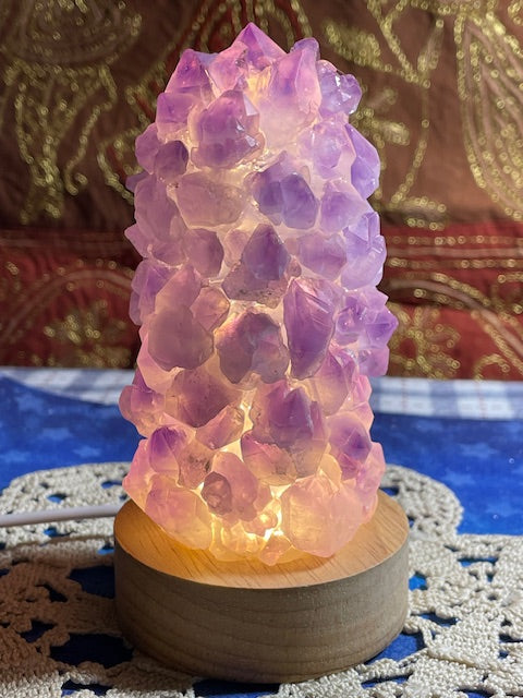 Amethyst Night Light
